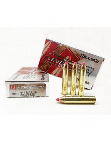 Munición lever evolution de Hornady calibre 444