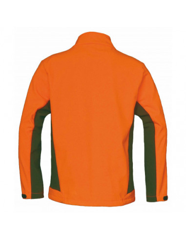 Chaqueta Soft Shell Norway Caqui-Naranja | Armería Bergantiños