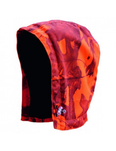 Chaqueta impermeable naranja/camuflaje 2