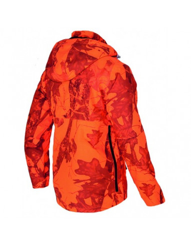 Chaqueta Impermeable Naranja Camuflaje | Armería Bergantiños