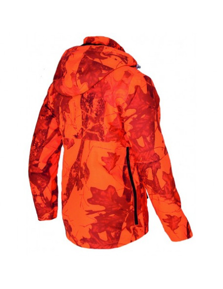 Chaqueta Impermeable Naranja Camuflaje | Armería Bergantiños