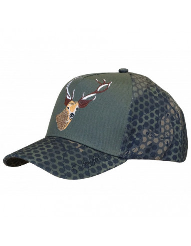 Gorra Forest Print Caqui Ciervo