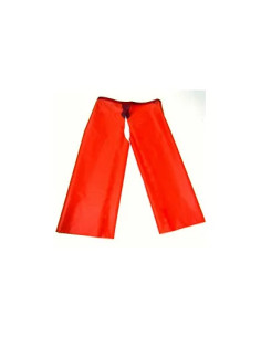 PERNERA IMPERMEABLE LONA NARANJA  90CM