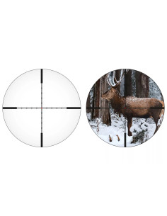 Mira telescópica ALPEN OPTICS Apex XP 5-25x50 MilDot con tecnología SmartDot 2