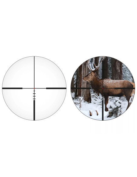 Mira telescópica ALPEN OPTICS Apex XP 5-25x50 BDC con tecnología SmartDot