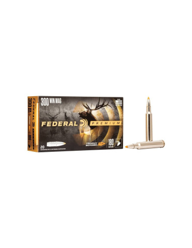 Munición metálica FEDERAL Trophy Bonded Tip - 300 Win. Mag. - 180 grains