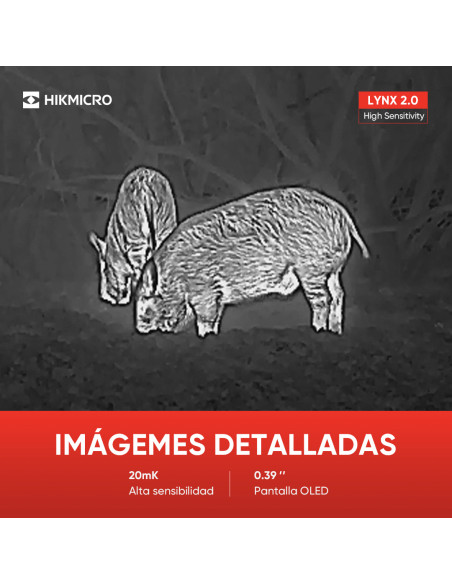 Monocular térmico LYNX Pro LH19 2.0 HIKMICRO