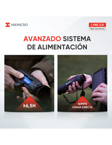 Monocular térmico LYNX Pro LH19 2.0 HIKMICRO