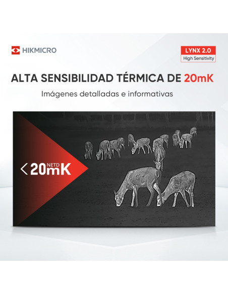 Monocular térmico LYNX Pro LH19 2.0 HIKMICRO