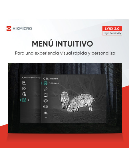 Monocular térmico LYNX Pro LH19 2.0 HIKMICRO