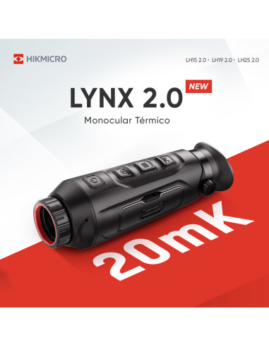 Monocular térmico LYNX Pro LH19 2.0 HIKMICRO Monocular térmico LYNX Pro LH19 2.0 HIKMICRO