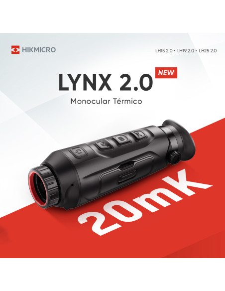 Monocular térmico LYNX Pro LH19 2.0 HIKMICRO