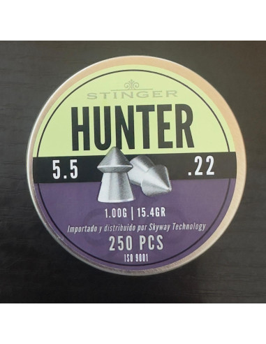 BALIN STINGER HUNTER 5,5mm (250pcs) .22 1.00G