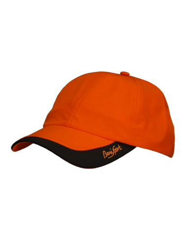 Gorra 5 Paneles Naranja Fluor