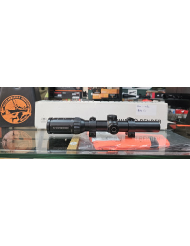 Visor Schmidt and Bender  ZENITH 1.1-4x24 Retícula Iluminada + ANILLAS