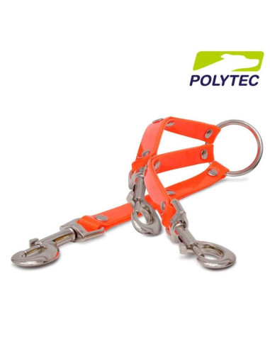 Acople Triple"Polytec" 20cm X 16mm