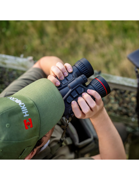 Binoculares térmicos multiespectro HIKMICRO Habrok Pro HX60LS con telémetro + IR 850nm 940nm