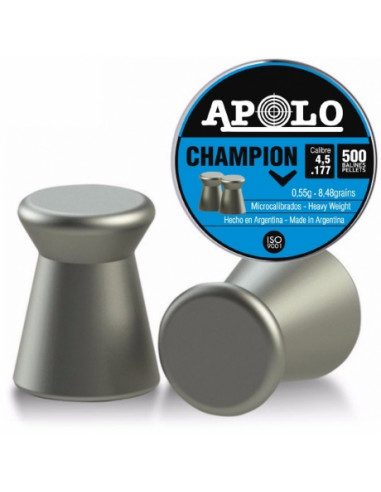 APOLO CHAMPION 4,5mm (500pzs)