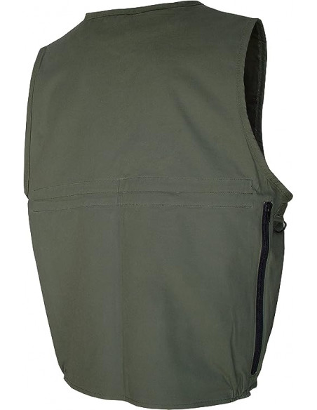 Chaleco Basic Caqui | Armería Bergantiños