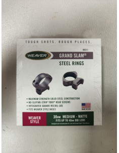 WEAVER GRAND SLAM 30mm MEDIUM-MATTE (FIJAS) 2
