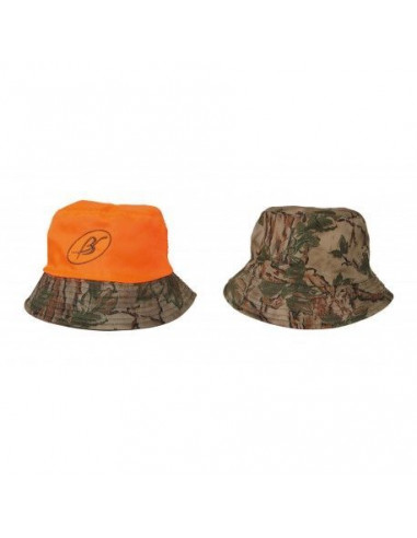 Sombrero reversible Camo/Naranja