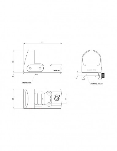 Visor KAHLES Helia RD Visor KAHLES Helia RD