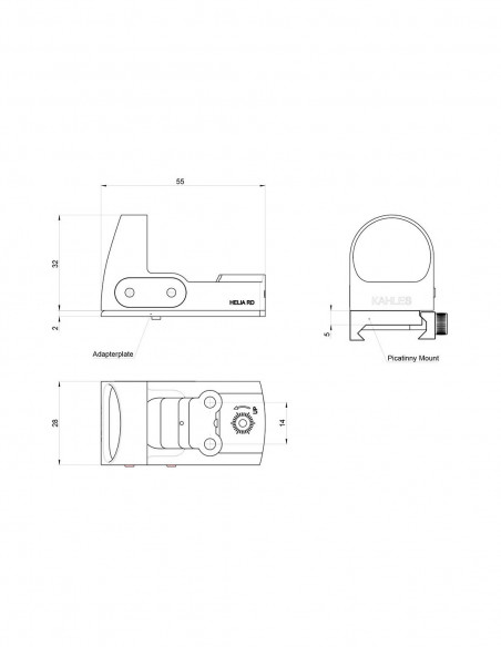 Visor KAHLES Helia RD