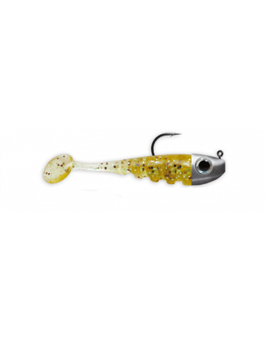 Señuelo Delalande Toupti Shad (light gold) 4gr