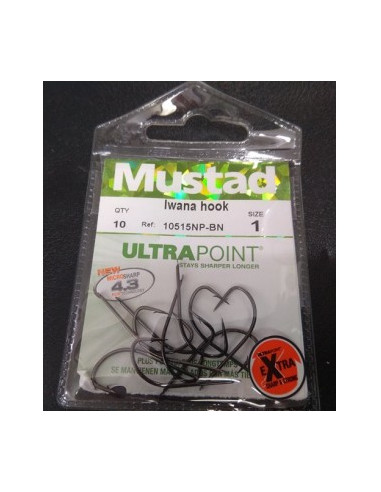 Anzuelo Mustad Iwana Ultra Point SIZE1