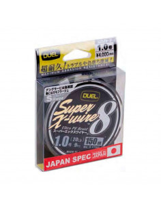 Trenzado Duel Super X-Wire 8 silver 150m 1,0